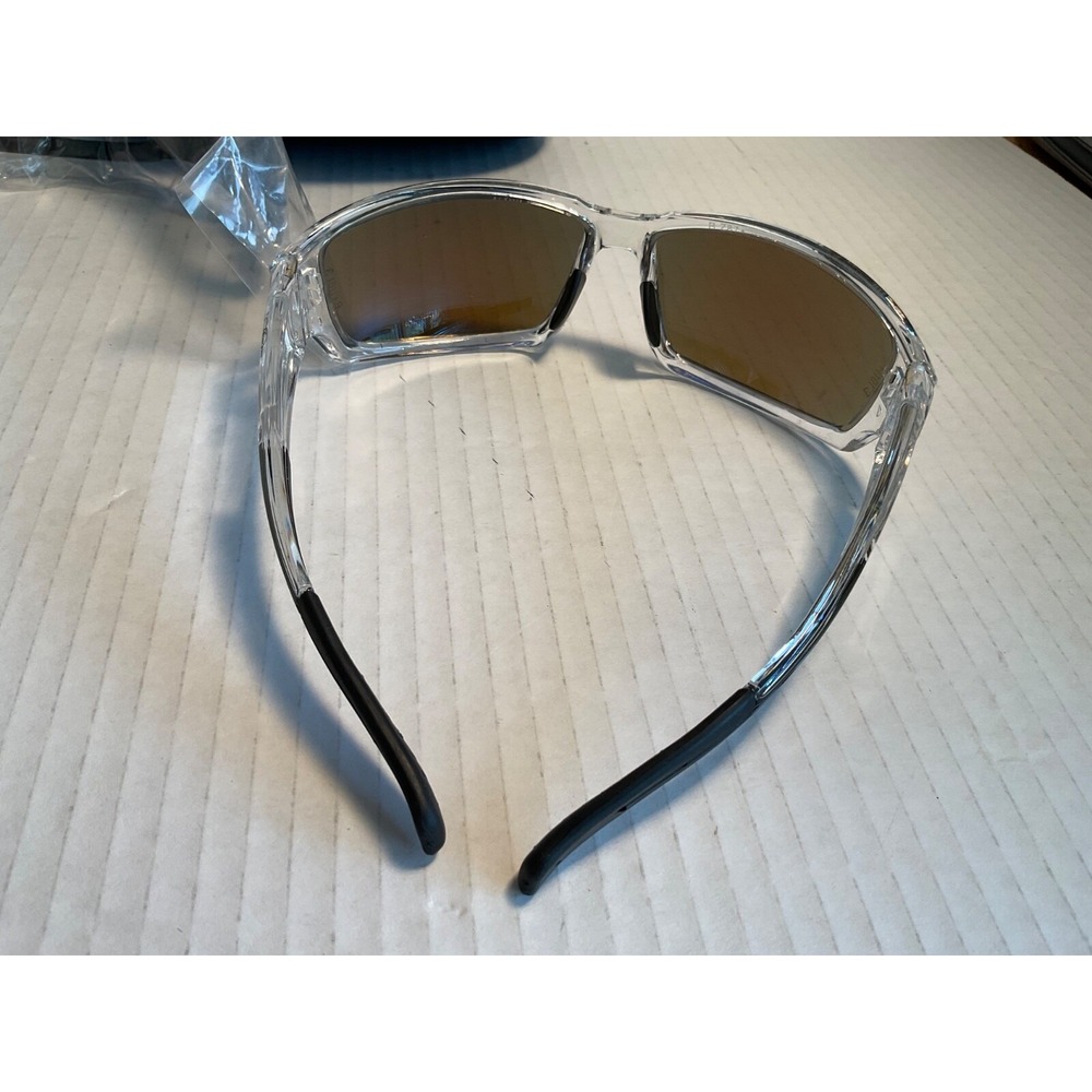 Sun safety glasses with case Bullhead Pompano Green Mirror Anti Fog/Clear